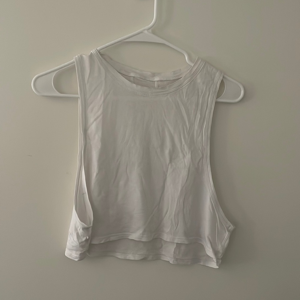 Lululemon Cropped Muscle Tank